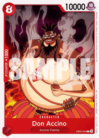 Image for Don Accino (EB02-004) (Extra Booster: Anime 25th Collection) - One Piece Card Game