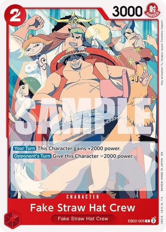 Image for Fake Straw Hat Crew (EB02-005) (Extra Booster: Anime 25th Collection) - One Piece Card Game
