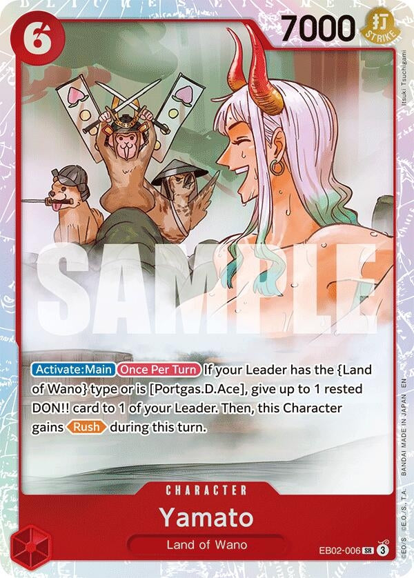 Image for Yamato (EB02-006) (Extra Booster: Anime 25th Collection) - One Piece Card Game