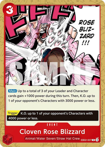 Image for Cloven Rose Blizzard (EB02-007) (Extra Booster: Anime 25th Collection) - One Piece Card Game