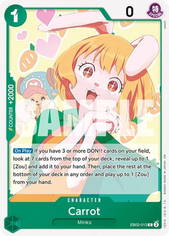 Image for Carrot (EB02-013) (Extra Booster: Anime 25th Collection) - One Piece Card Game