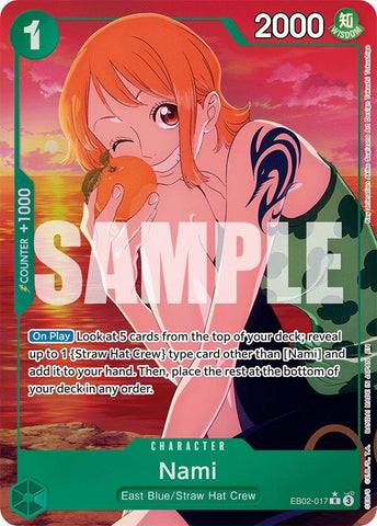 Image for Nami (Alternate Art) (EB02-017) (Extra Booster: Anime 25th Collection) - One Piece Card Game