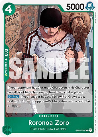 Image for Roronoa Zoro (EB02-019) (Extra Booster: Anime 25th Collection) - One Piece Card Game