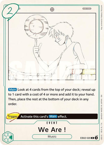 Image for We Are! (EB02-020) (Extra Booster: Anime 25th Collection) - One Piece Card Game