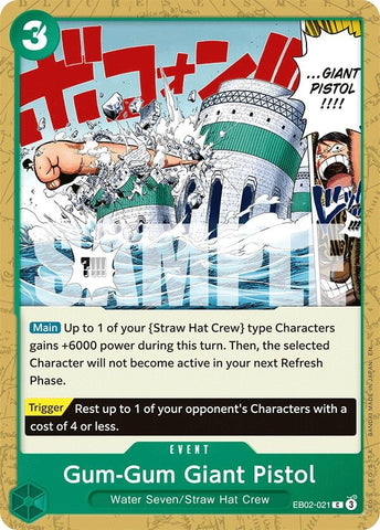 Image for Gum-Gum Giant Pistol (EB02-021) (Extra Booster: Anime 25th Collection) - One Piece Card Game