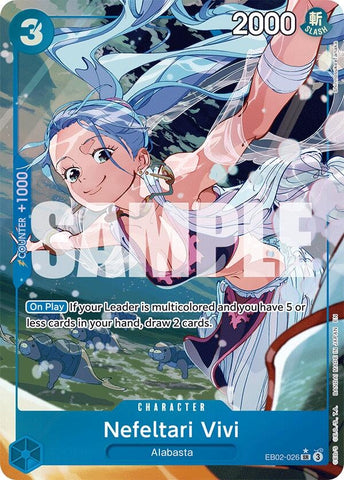 Image for Nefeltari Vivi (Alternate Art) (EB02-026) (Extra Booster: Anime 25th Collection) - One Piece Card Game