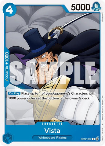 Image for Vista (EB02-027) (Extra Booster: Anime 25th Collection) - One Piece Card Game