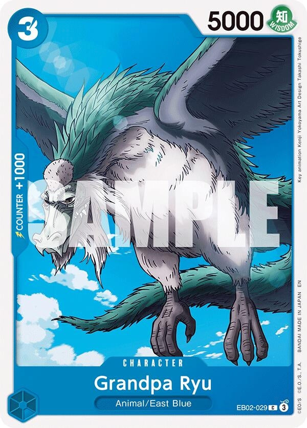 Image for Grandpa Ryu (EB02-029) (Extra Booster: Anime 25th Collection) - One Piece Card Game