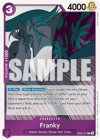 Image for Franky (EB02-037) (Extra Booster: Anime 25th Collection) - One Piece Card Game