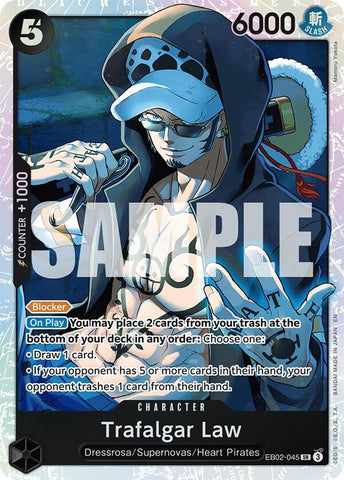 Image for Trafalgar Law (EB02-045) (Extra Booster: Anime 25th Collection) - One Piece Card Game