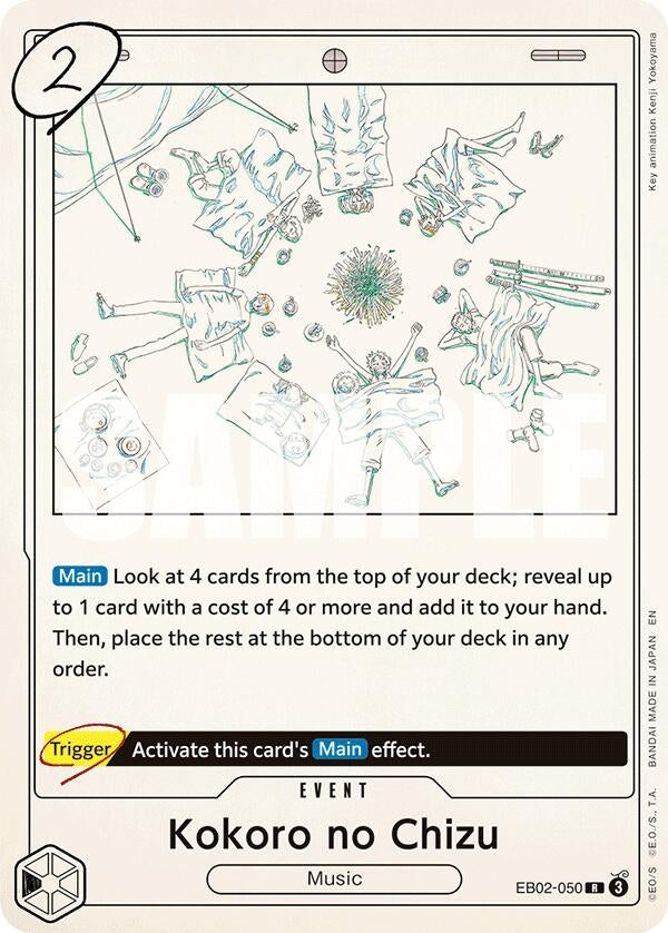 Image for Kokoro no Chizu (EB02-050) (Extra Booster: Anime 25th Collection) - One Piece Card Game