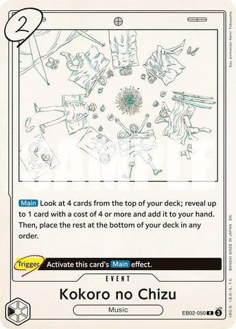 Image for Kokoro no Chizu (EB02-050) (Extra Booster: Anime 25th Collection) - One Piece Card Game