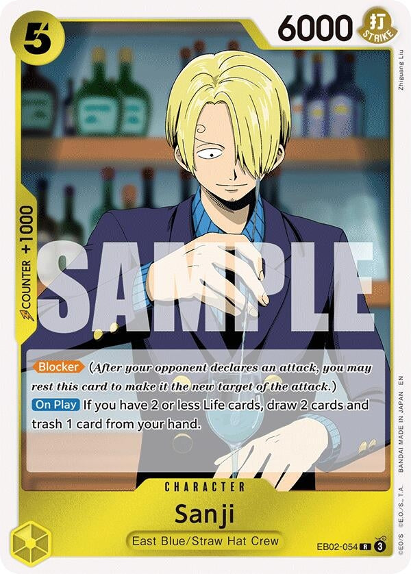 Image for Sanji (EB02-054) (Extra Booster: Anime 25th Collection) - One Piece Card Game
