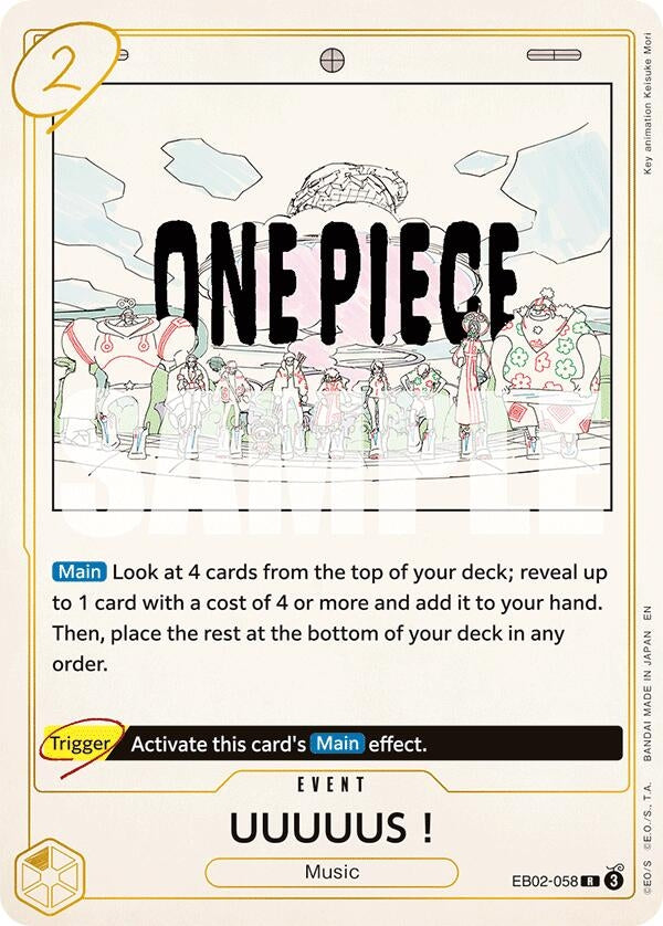 Image for UUUUUS! (EB02-058) (Extra Booster: Anime 25th Collection) - One Piece Card Game