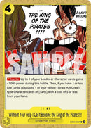 Image for Without Your Help I Can't Become the King of the Pirates!!!! (EB02-059) (Extra Booster: Anime 25th Collection) - One Piece Card Game