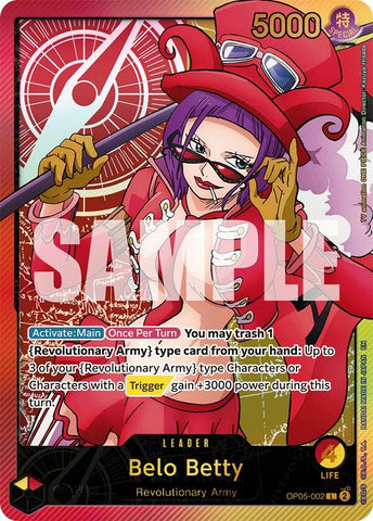Image for Belo Betty (SP) (OP05-002) (Extra Booster: Anime 25th Collection) - One Piece Card Game