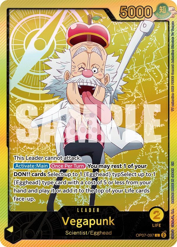 Image for Vegapunk (SP) (OP07-097) (Extra Booster: Anime 25th Collection) - One Piece Card Game