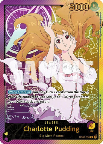 Image for Charlotte Pudding (SP) (OP08-058) (Extra Booster: Anime 25th Collection) - One Piece Card Game