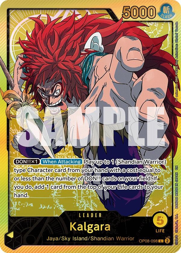 Image for Kalgara (SP) (OP08-098) (Extra Booster: Anime 25th Collection) - One Piece Card Game