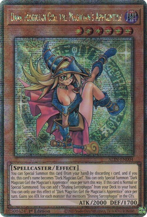 Image for Dark Magician Girl the Magician's Apprentice (Quarter Century Secret Rare) (ALIN-EN004) (Alliance Insight) - YuGiOh