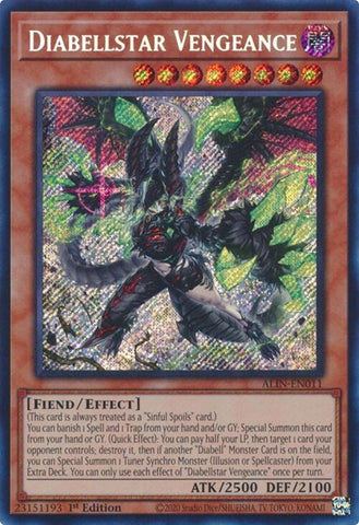 Image for Diabellstar Vengeance (ALIN-EN011) (Alliance Insight) - YuGiOh
