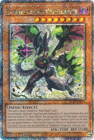 Image for Diabellstar Vengeance (Quarter Century Secret Rare) (ALIN-EN011) (Alliance Insight) - YuGiOh