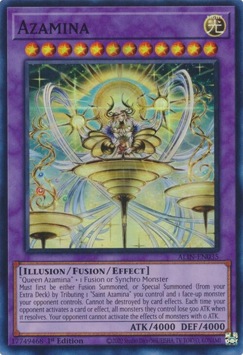 Image for Azamina (ALIN-EN035) (Alliance Insight) - YuGiOh
