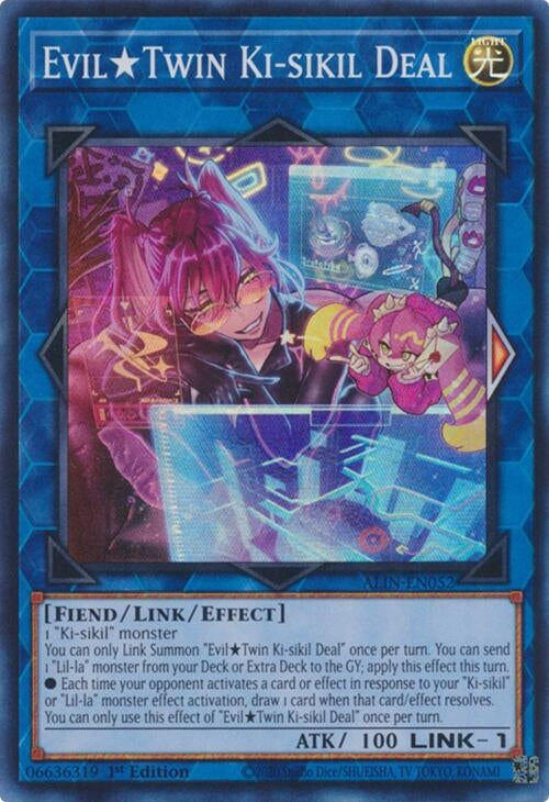 Image for EvilTwin Ki-sikil Deal (ALIN-EN052) (Alliance Insight) - YuGiOh