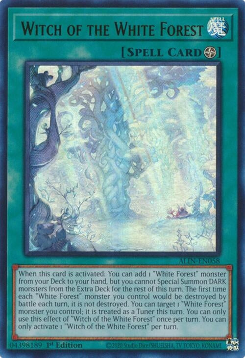 Image for Witch of the White Forest (ALIN-EN058) (Alliance Insight) - YuGiOh