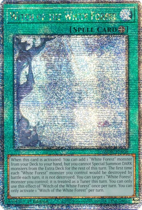 Image for Witch of the White Forest (Quarter Century Secret Rare) (ALIN-EN058) (Alliance Insight) - YuGiOh