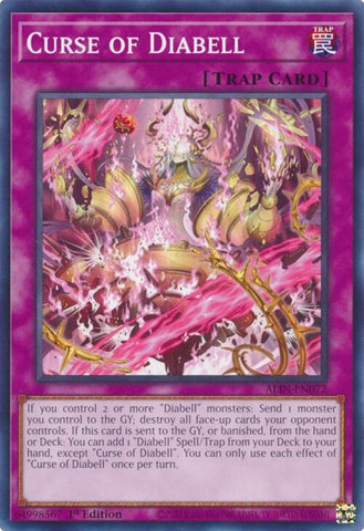 Image for Curse of Diabell (ALIN-EN072) (Alliance Insight) - YuGiOh