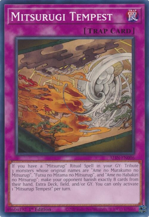 Image for Mitsurugi Tempest (ALIN-EN096) (Alliance Insight) - YuGiOh