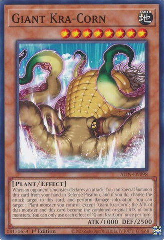 Image for Giant Kra-Corn (ALIN-EN098) (Alliance Insight) - YuGiOh