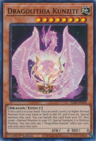 Image for Dragolithia Kunzite (ALIN-EN100) (Alliance Insight) - YuGiOh