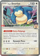 Image for Hop's Snorlax - 117/159 (EB Games) (Cosmos Holo) (117/159) (Miscellaneous Cards & Products) - Pokemon