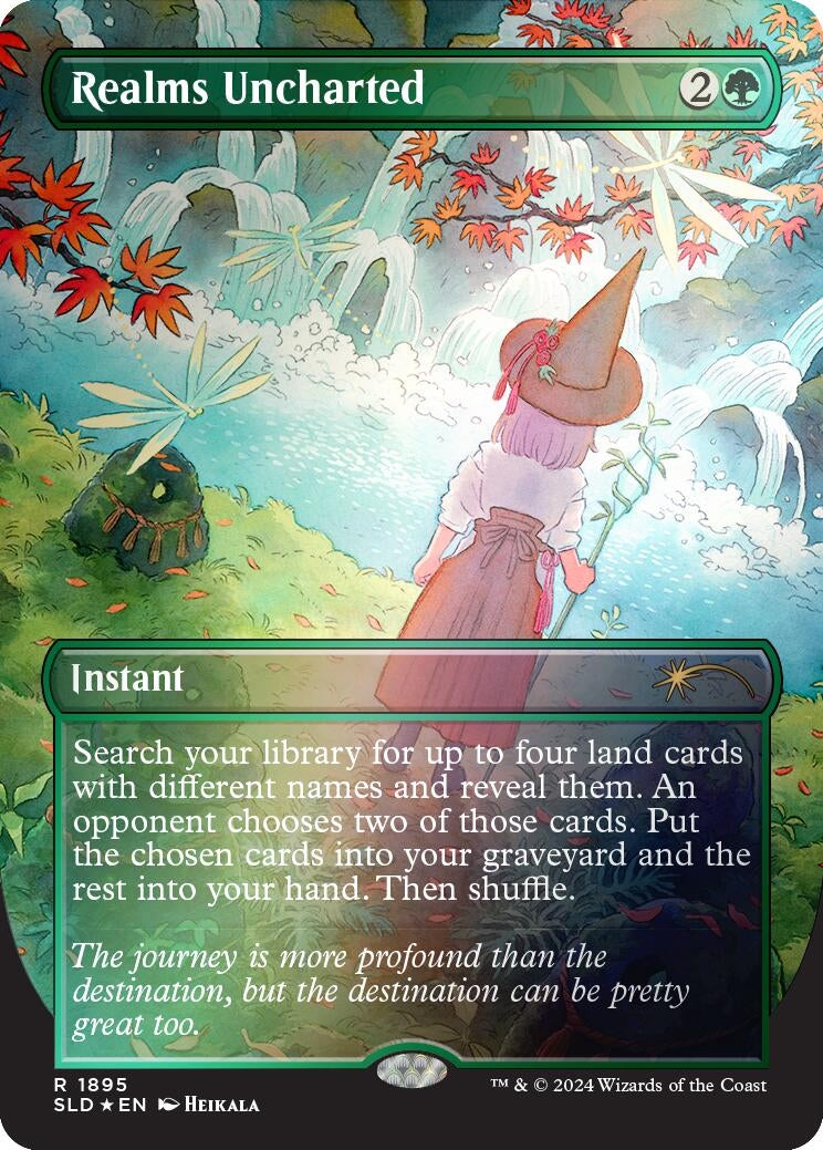 Image for Realms Uncharted (Rainbow Foil) (1895) (Secret Lair Drop Series) - Magic: The Gathering