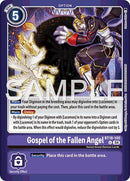 Image for Gospel of the Fallen Angel (BT18-100 U) (Limited Card Pack -Billion Bullet-) (LM-06) - Digimon Card Game