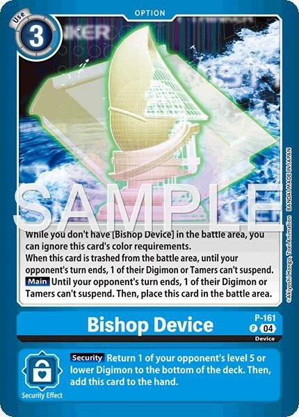 Image for Bishop Device (P-161 P) (Limited Card Pack -Billion Bullet-) (LM-06) - Digimon Card Game