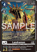 Image for Landramon (P-167 P) (Limited Card Pack -Billion Bullet-) (LM-06) - Digimon Card Game