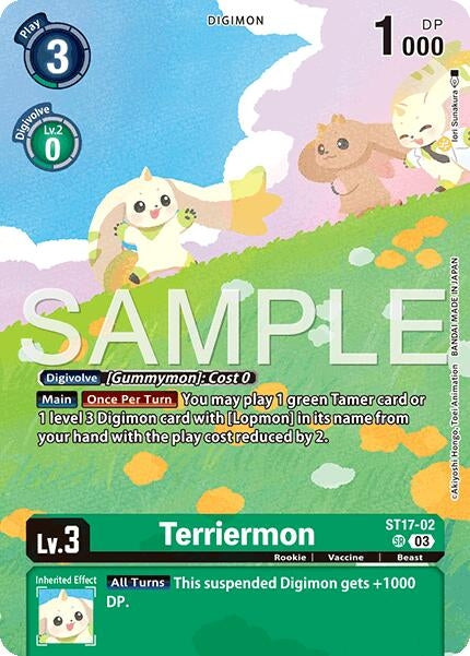 Image for Terriermon (ST17-02 SR) (Limited Card Pack -Billion Bullet-) (LM-06) - Digimon Card Game