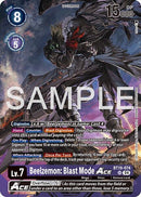 Image for Beelzemon: Blast Mode ACE (BT19-074 SR) (Limited Card Pack -Billion Bullet-) (LM-06) - Digimon Card Game