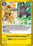 Image for Chartreuse Memory Boost! (LM-047 P) (Limited Card Pack -Billion Bullet-) (LM-06) - Digimon Card Game