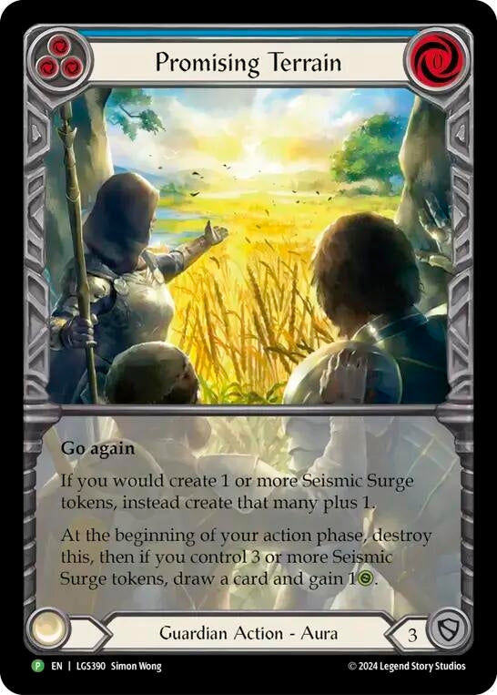 Image for Promising Terrain - LGS390 (LGS390) - Flesh and Blood TCG