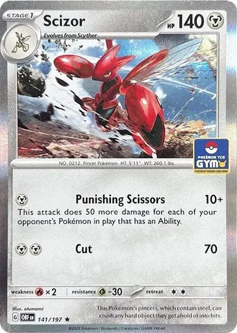 Image for Scizor - 141/197 (Pokemon Gym Promo) (141/197) (Miscellaneous Cards & Products) - Pokemon