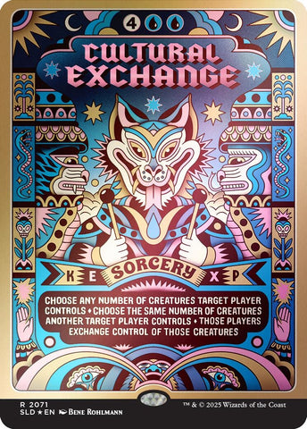 Image for Cultural Exchange (Rainbow Foil) (2071) (Secret Lair Drop Series) - Magic: The Gathering