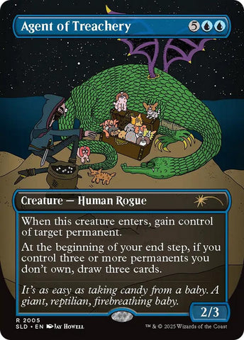 Image for Agent of Treachery (2005) (Secret Lair Drop Series) - Magic: The Gathering