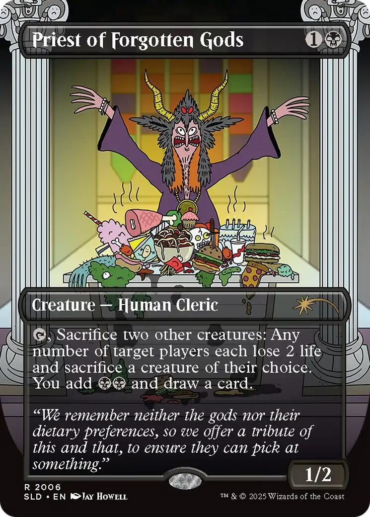 Image for Priest of Forgotten Gods (2006) (Secret Lair Drop Series) - Magic: The Gathering