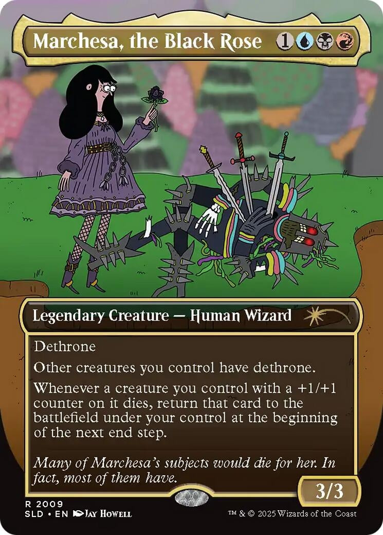 Image for Marchesa, the Black Rose (2009) (Secret Lair Drop Series) - Magic: The Gathering