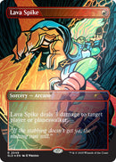 Image for Lava Spike (2049) (Rainbow Foil) (2049) (Secret Lair Drop Series) - Magic: The Gathering