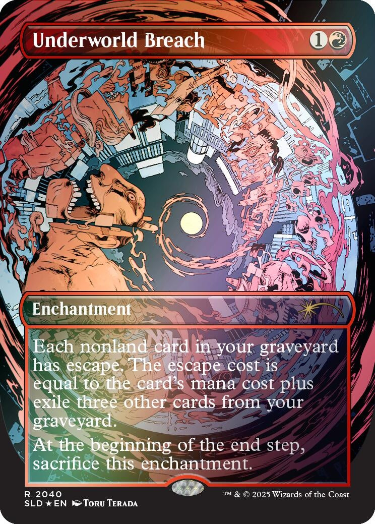 Image for Underworld Breach (2040) (Rainbow Foil) (2040) (Secret Lair Drop Series) - Magic: The Gathering